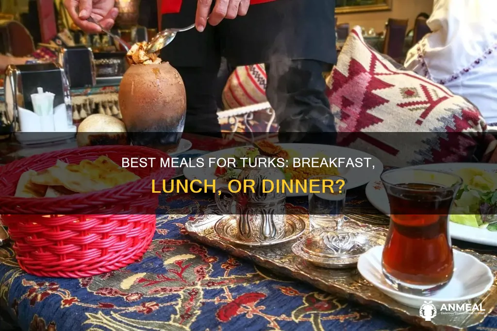 do turkish people prefer breakfast lunch or dinner