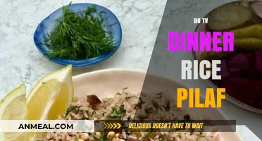 Easy TV Dinner Rice Pilaf: Quick, Tasty, and Convenient Meal Ideas