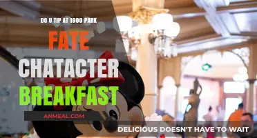 Should You Tip at 1900 Park Fare Character Breakfast?