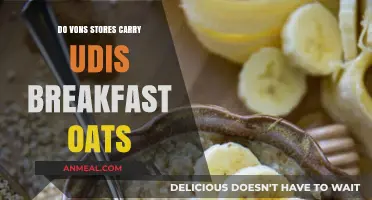 Vons Stores: Udi's Breakfast Oats Availability