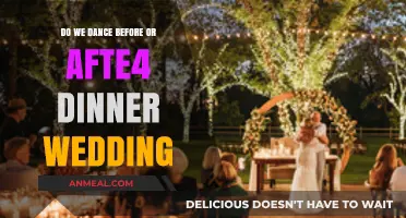 Wedding Dance Timing: Before or After Dinner? Expert Tips & Advice