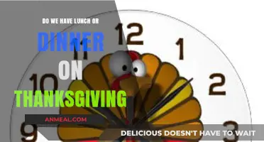 Harvest Feast Dilemmas: Lunch or Dinner on Thanksgiving?