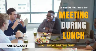 Lunchtime Staff Meetings: Paid or Unpaid?