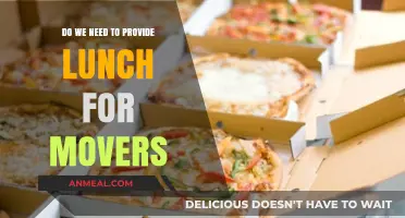 Should You Provide Lunch for Movers? A Definitive Guide