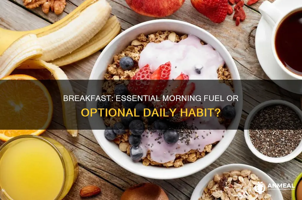 do we really need breakfast