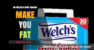 The Truth About Welch's Fruit Snacks: Do They Contribute to Weight Gain?