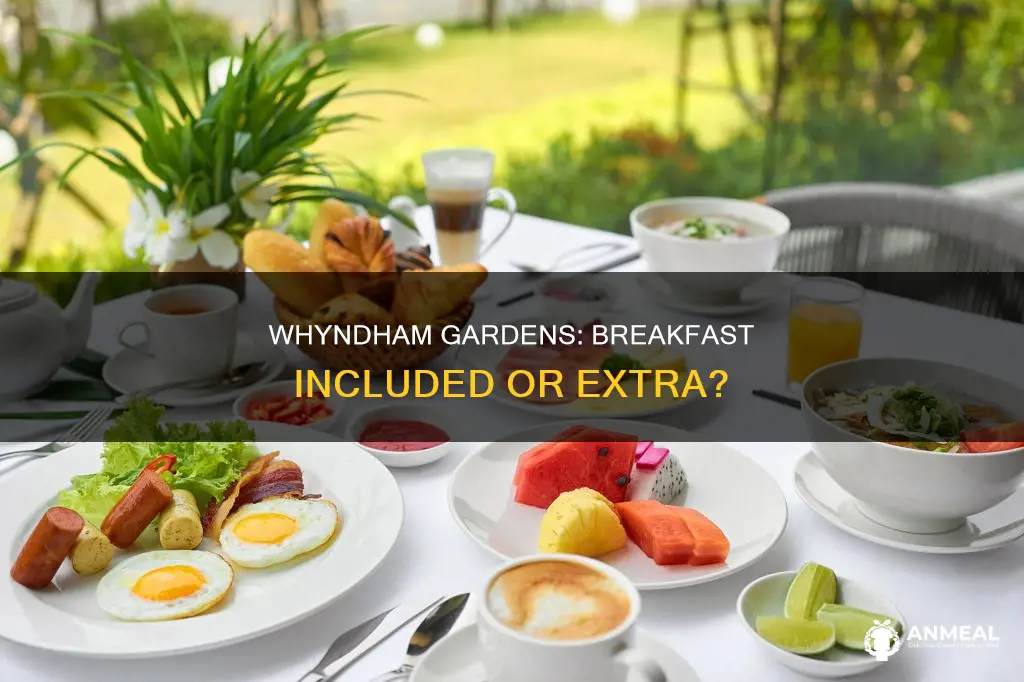 do whyndham gardens hotels include breakfast