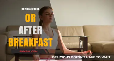 Yoga and Breakfast: What's the Best Time?
