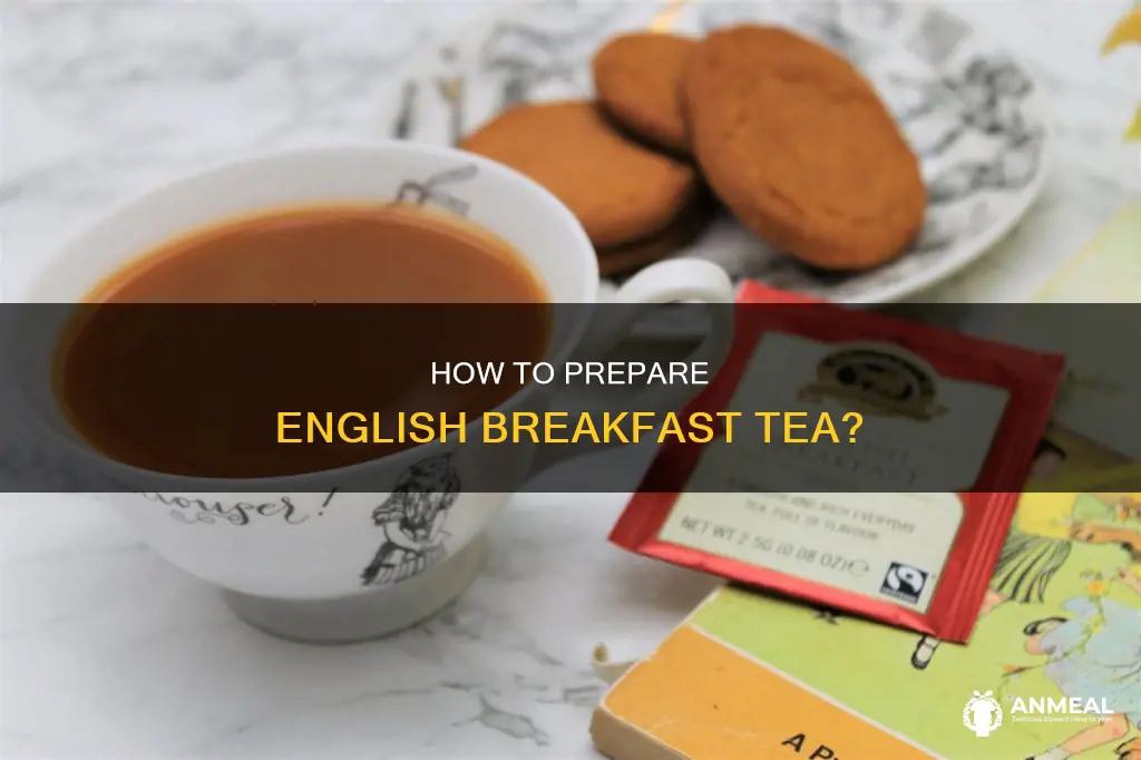 do you add milk to english breakfast tea