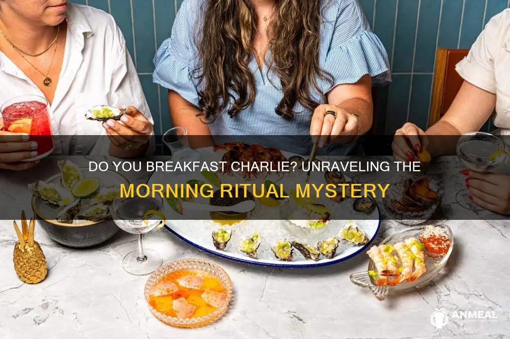 do you breakfast charlie