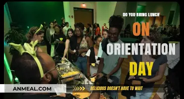Lunch on Orientation Day: A Guide for New Students