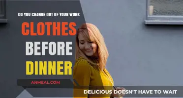 Should You Change Out of Work Clothes Before Dinner? Pros and Cons