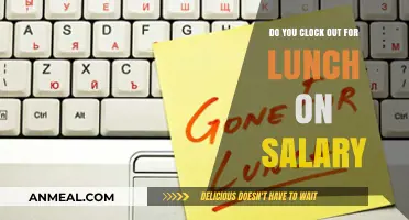 Salary Secrets: The Lunch Break Clock-Out Conundrum
