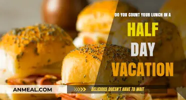 Half-Day Vacay Vibes: Should Lunch Count Towards Your Break?