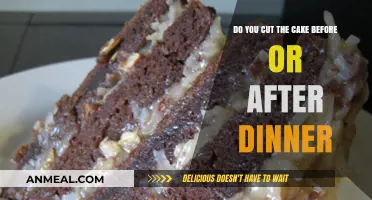 Cake Timing Dilemma: Before or After Dinner? The Sweet Debate
