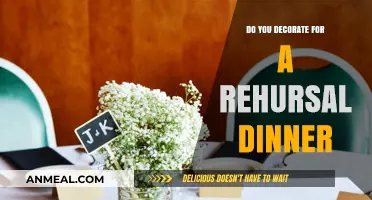 Rehearsal Dinner Decor: Should You Go All Out or Keep It Simple?