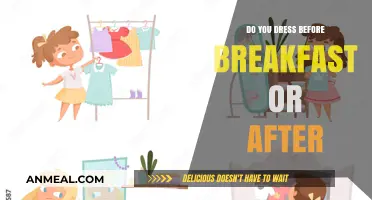 Morning Routine: Dress Before or After Breakfast?