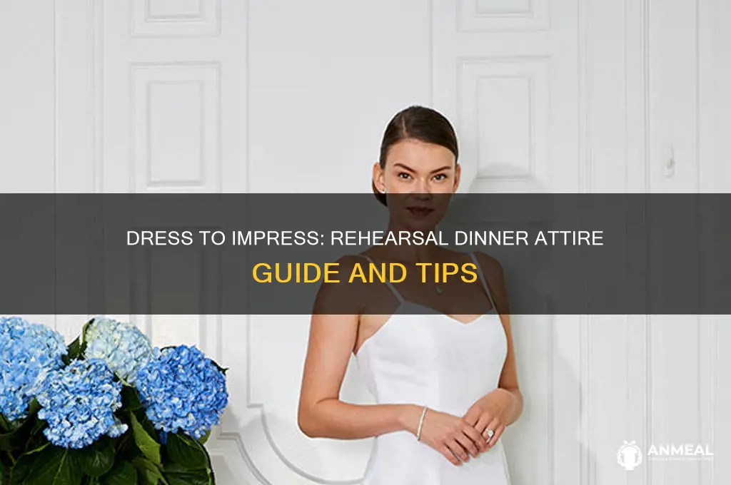 do you dress up at researsal dinner