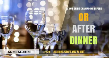 Champagne Etiquette: Before or After Dinner? A Sparkling Debate