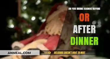 Eggnog Before or After Dinner: Timing Your Holiday Beverage