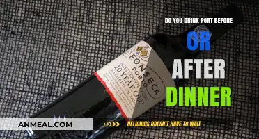 Port Wine Timing: Before or After Dinner? A Guide to Sipping