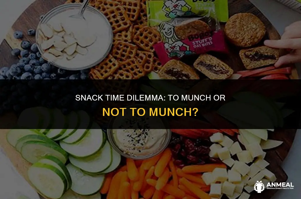 do you eat snacks