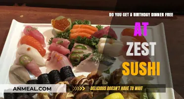 Does Zest Sushi Offer Free Birthday Dinners? Find Out Here!
