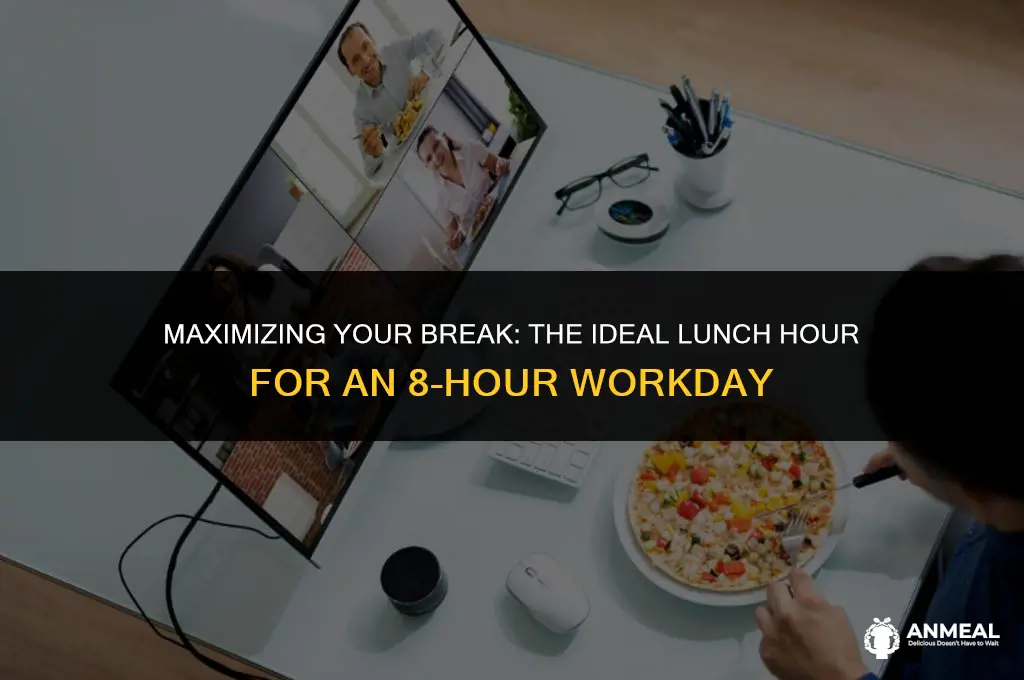do you get an hour lunch for 8 hours