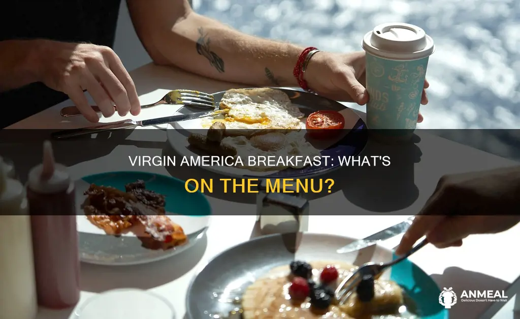 do you get breakfast on a virgin america