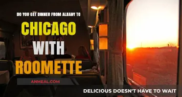 Albany to Chicago: Does Your Roomette Include Dinner on the Train?