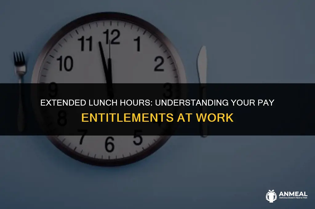 do you get paid for lunch hour extended