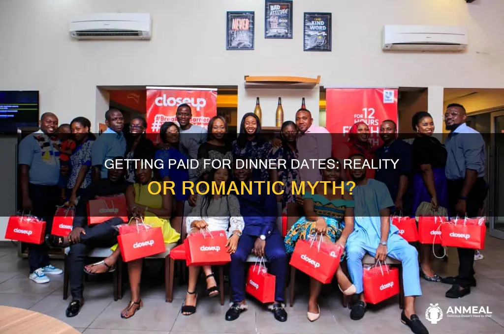 do you get paid to go on dinner date