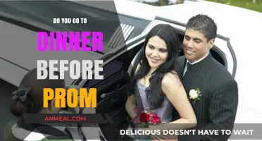 Dinner Before Prom: Should You Eat First or Dance on an Empty Stomach?