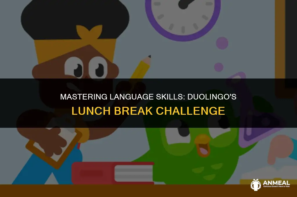 do you go to the lunch duolingo