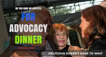 Savoring Change: Advocacy Dinner Appetite and Impactful Conversations