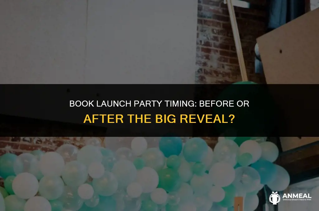 do you have book lunch party before or after lauch