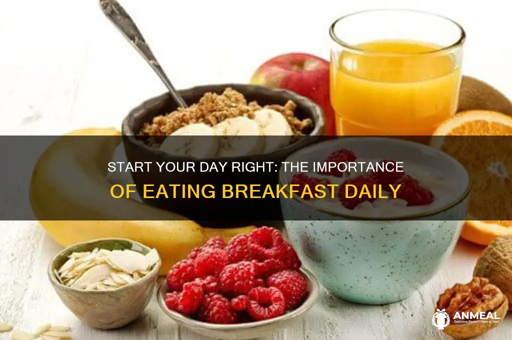 do you have breakfast everyday