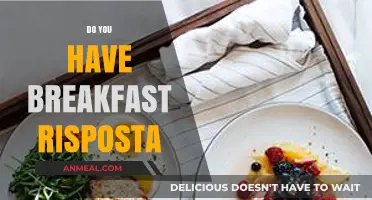 Breakfast Risposta: Unlocking Morning Energy and Healthy Eating Habits