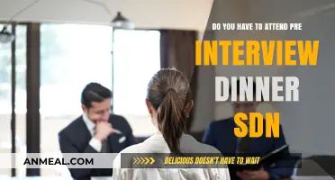 Should You Attend Pre-Interview Dinners for Medical Residency Applications?