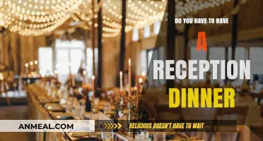 Reception Dinner Dilemma: Is It Necessary for Your Wedding?