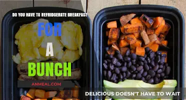 Breakfast for a Bunch: To Fridge or Not to Fridge?