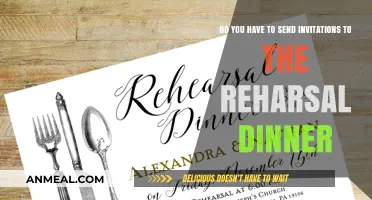 Rehearsal Dinner Invites: Are They Necessary for Your Wedding?