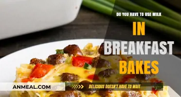 Breakfast Bakes: Milk Substitutes and Alternatives
