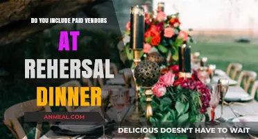 Should Paid Vendors Be Invited to Your Rehearsal Dinner?