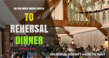 Should You Include Musicians in Your Rehearsal Dinner Guest List?