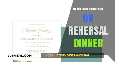 Rehearsal Dinner Invites: Who to Include and How to Plan