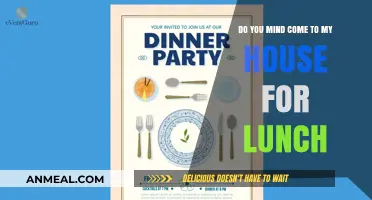 Lunch Invitation: A Warm Welcome to My Home