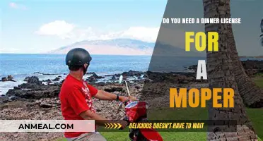 Do Mopeds Require a Dinner License? Unraveling the Confusion