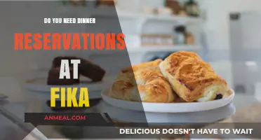 Should You Book Dinner Reservations at Fika? A Guide