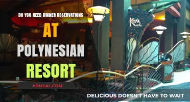 Polynesian Resort Dining: Are Dinner Reservations Necessary for Guests?